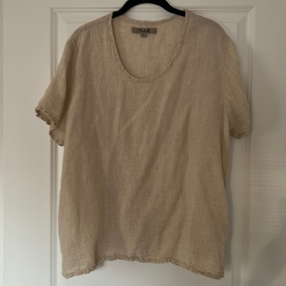 FLAX designs t-shirt